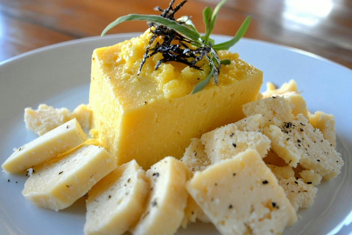 Polenta cremosa ai formaggi pregiati: un mix irresistibile di sapori unici e filanti