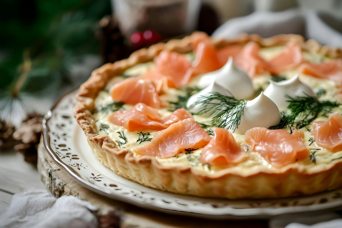 Salmone e ricotta: la torta salata cremosa dal gusto raffinato per un piacere in tavola